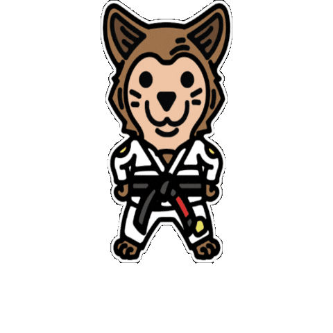 bjj_artist giphygifmaker artist coyote 아티스트 Sticker