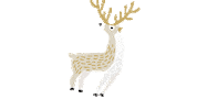 Christmas Rennes Sticker by villebiscarrosse