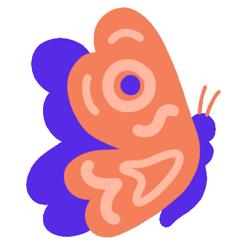 Spring Butterfly Sticker by AvalonLewis