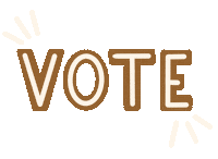 MadeByMesi vote election voting voter Sticker