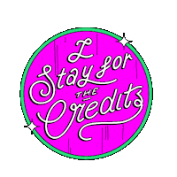 Credits Sticker by Sydney Film Festival