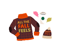Fall Autumn Sticker by Starbucks
