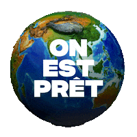 Earth Rotate Sticker by onestpret