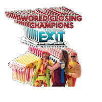 exitrealestateexperts champions closers world champions exit real estate Sticker
