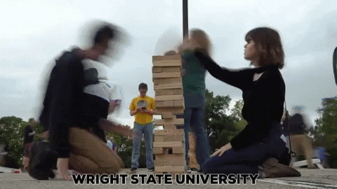 Connect Four Wright State GIF by Wright State University