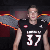 College Football Sport GIF by Louisville Cardinals