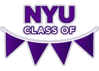 Nyu Class Of 2021 Sticker by New York University