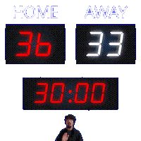 33 Away Sticker