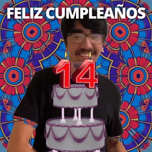 ¡Feliz 14.º cumpleaños!