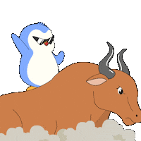 Penguin Bitcoin Sticker by Pudgy Penguins