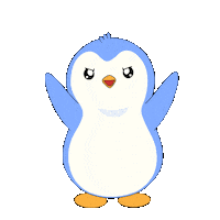 You Get A Lets Go Sticker by Pudgy Penguins