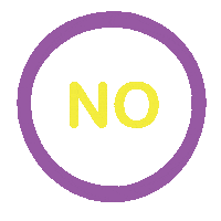 Rainbow No Sticker