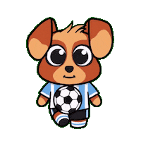 Football Soccer Sticker by Tiny Minies