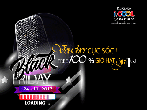 icoolkaraoke icoolblackfriday GIF