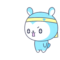 Thanks Bow Sticker by omuu