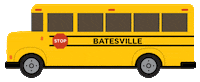 School Bus Sticker by Discover Batesville