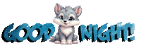 Good Night Fox Sticker