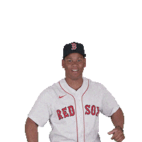 Red Sox Thumbs Down Sticker by Boston Red Sox