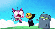 angry cat GIF by LEGO