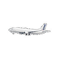 Plane Sticker by Omio
