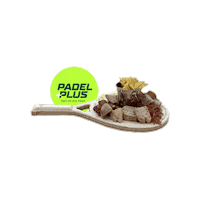 padelplus padel raquete batatas padel plus Sticker