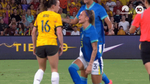 Hayley Raso Fight GIF by Football Australia