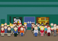 mad crowd GIF by South Park 