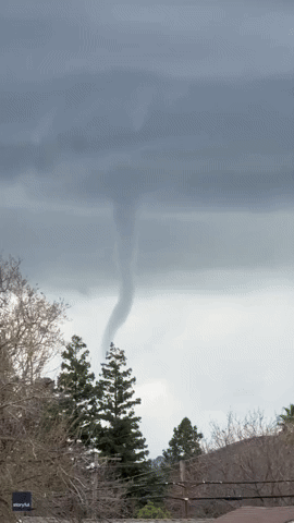 Funnel Cloud Spotted in Northern California