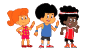 Cartoon Kids Sticker by 3 Palavrinhas