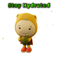 Happy Coconut Water Sticker by Gumazing