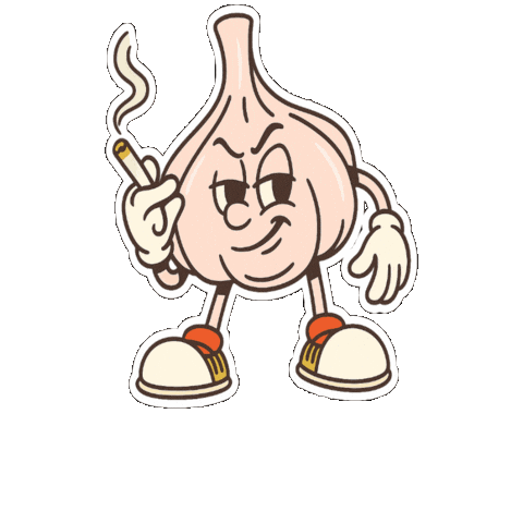Weed Garlic Sticker