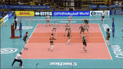 Happy Power GIF by Volleyball World