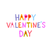 I Love You Hearts Sticker by bymartioska