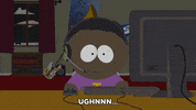 mad token black GIF by South Park 
