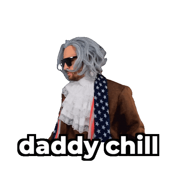Daddy Chill Sticker