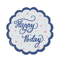 thecookieart love birthday happy birthday yay Sticker