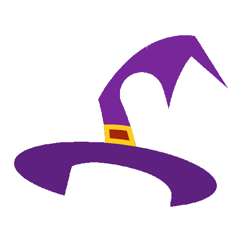 Hat Witch Sticker by BOOKR Kids
