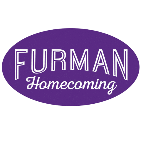 Greenville Sc Homecoming Sticker by Furman University
