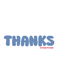 Thanks Love Sticker
