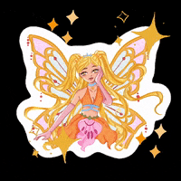 gigimilktea illustration artist trending fairy GIF