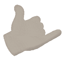 Shaka Sticker by JilEileen