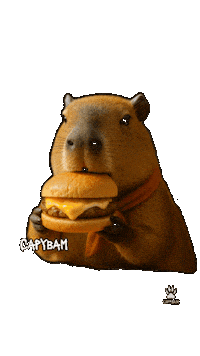 Hungry Fast Food Sticker