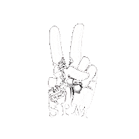 Spartmotard v motorcycle biker supermoto Sticker