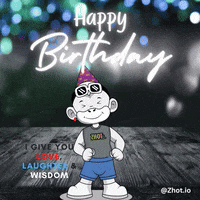 Happy Birthday GIF by Zhot