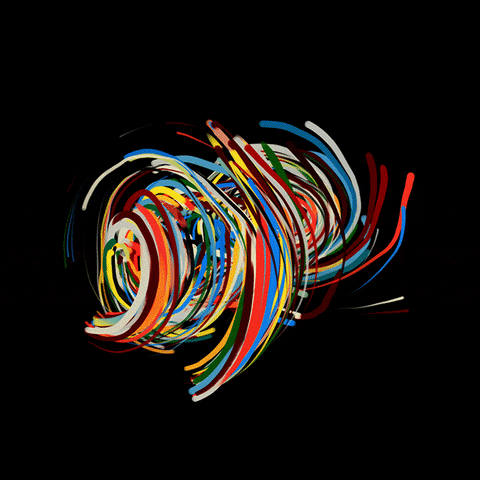 xponentialdesign giphyupload loop abstract colorful GIF