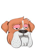 Dog Bulldog Sticker by Meekdog Club