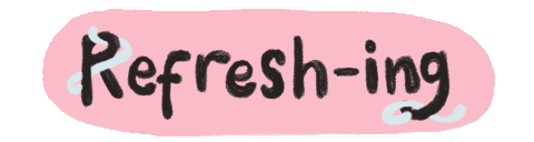 Break Refreshing Sticker