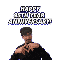 95Th Anniversary Sticker