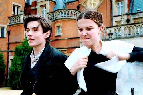 giphyupload netflix millie bobby brown enola holmes louis partridge GIF