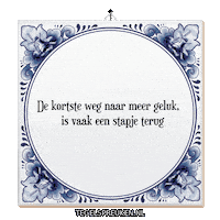 Rust Ontspanning Sticker by Tegelspreuken.nl